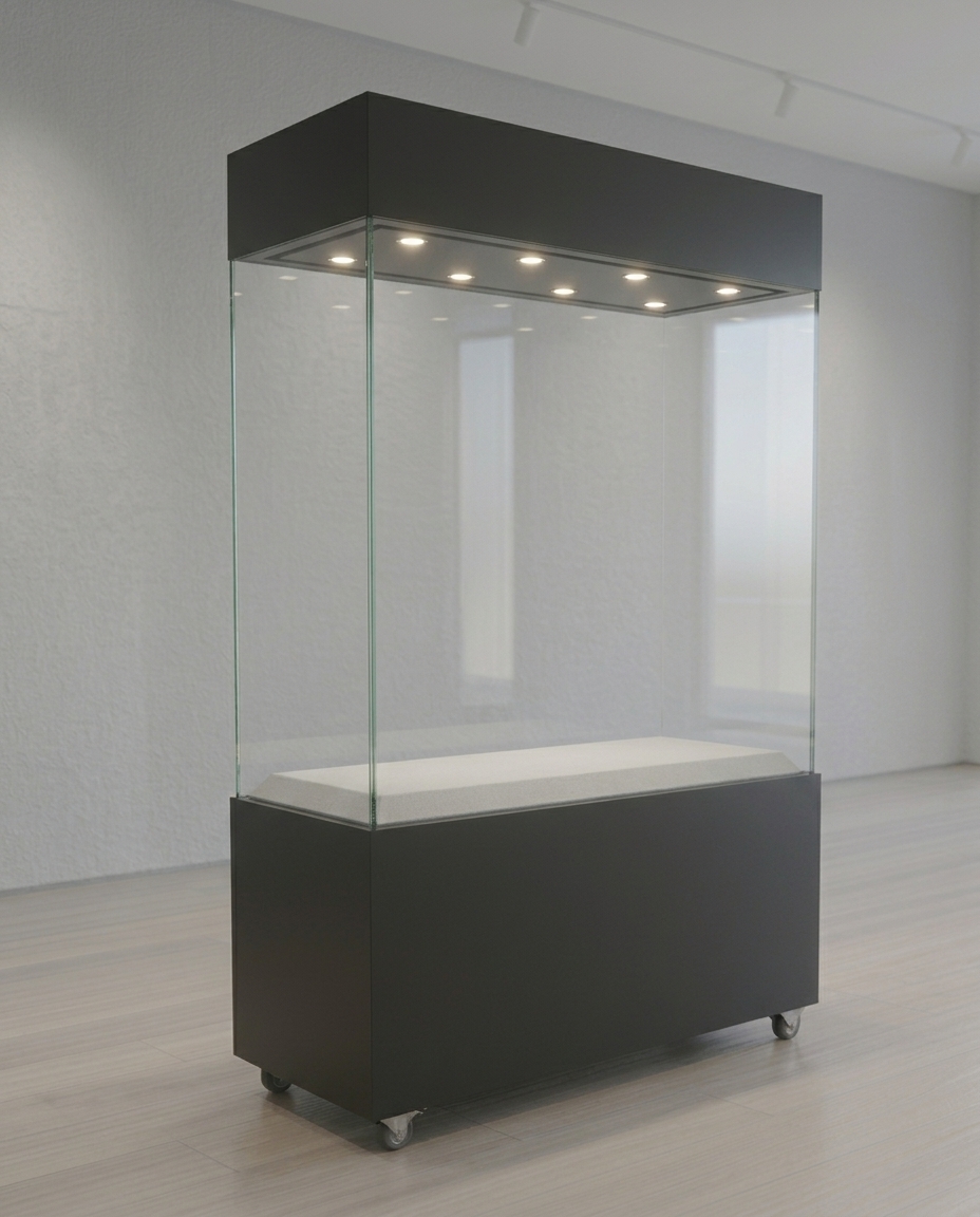 4-Sided Glass Cases